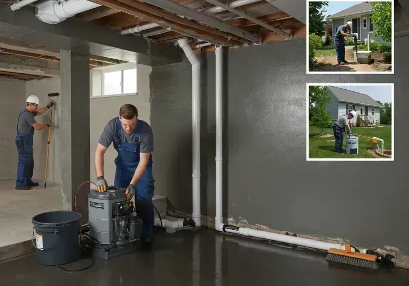 Basement Waterproofing and Flood Prevention process in Porterdale, GA